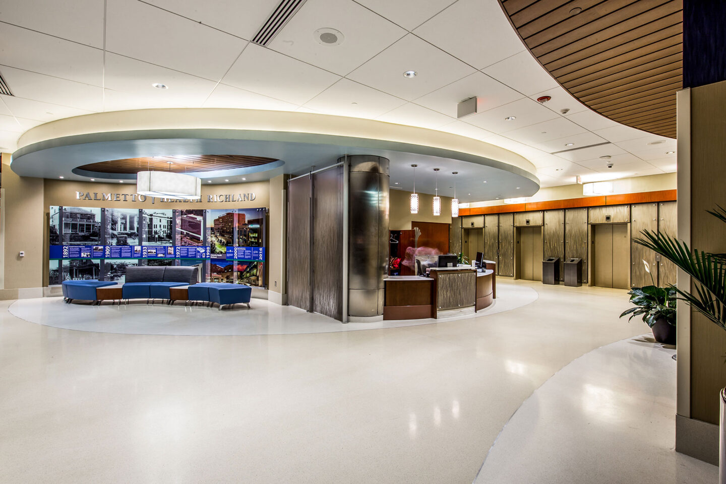 Palmetto Health Richland Medical Park 5 Lobby Mashburn Construction